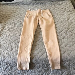 ASRV tan jogger sweatpants